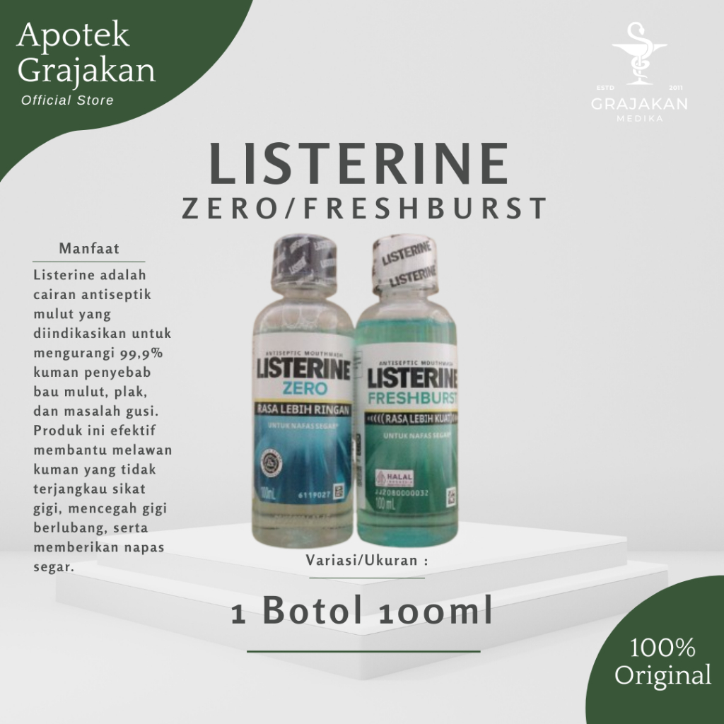 Listerine Zero/Listerine Freshburst 100ml