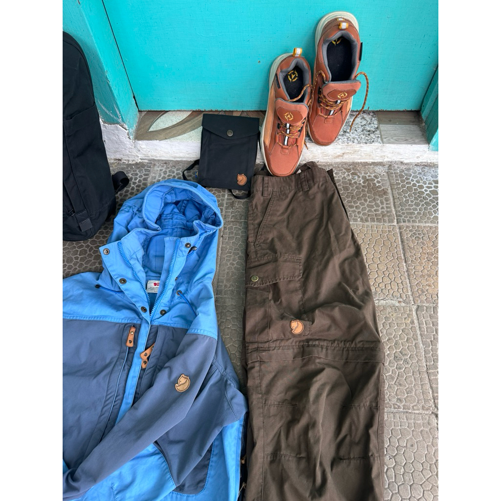 Fjallraven Jaket Keb biru