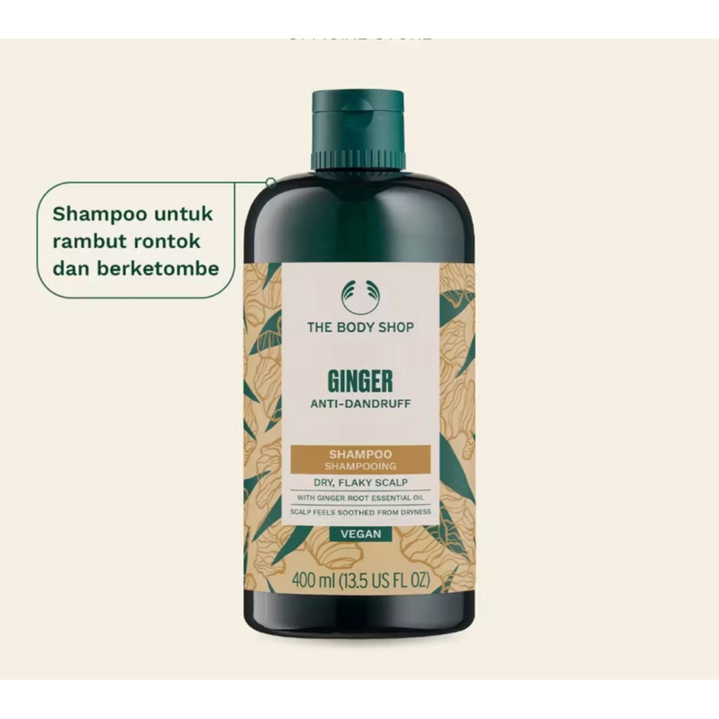 The Body Shop Ginger Shampoo