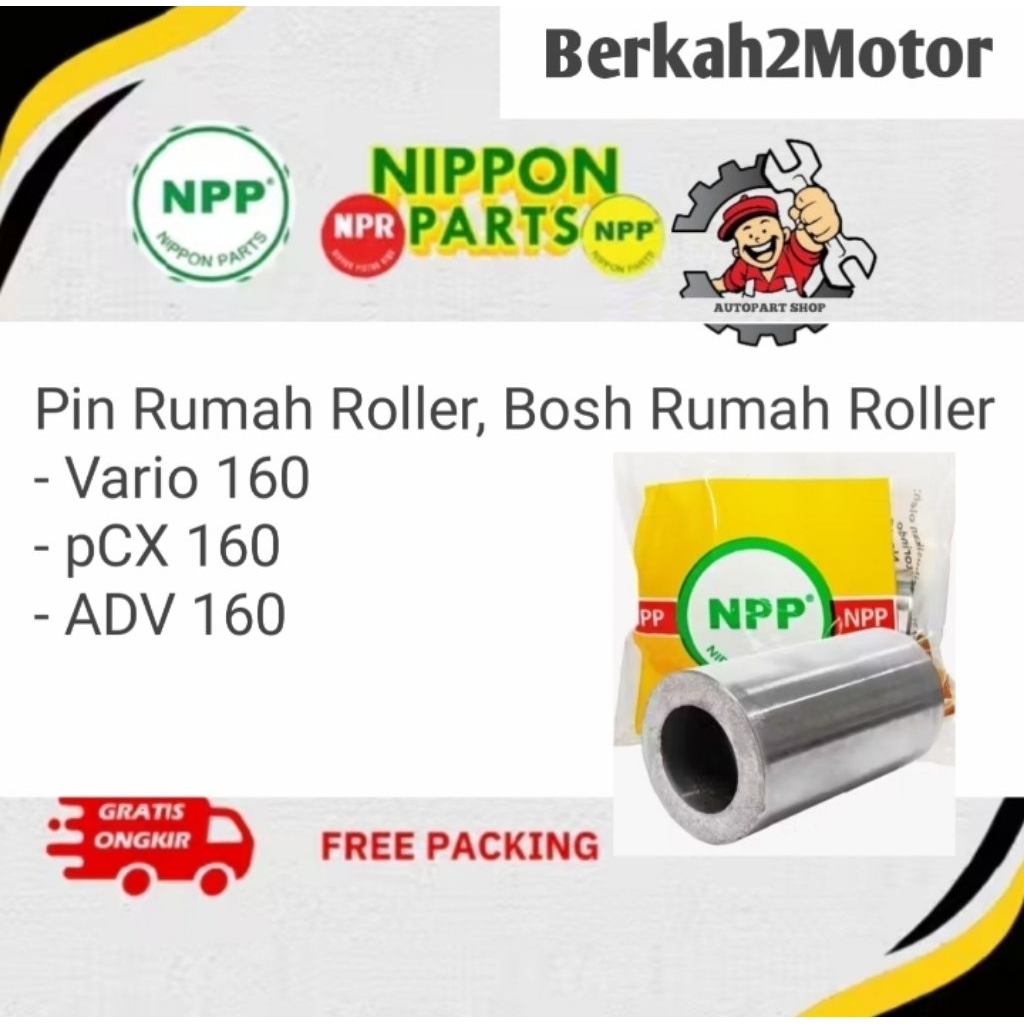 Pin Rumah Roller, Bosh Rumah Roller Vario 160, PCX 160, ADV 160 Original NPP Jepang