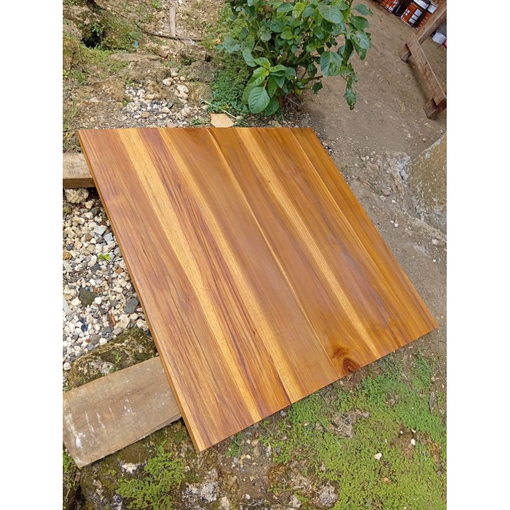 papan bahan daun meja kayu jati asli big size