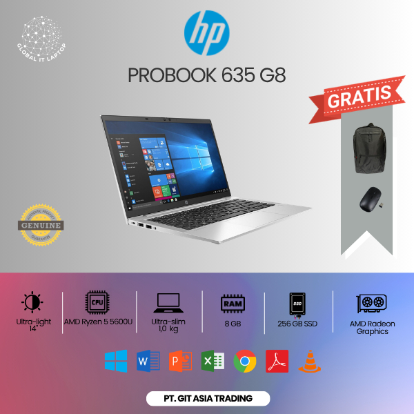 HP PROBOOK 635 G8 RYZEN 5 5600U