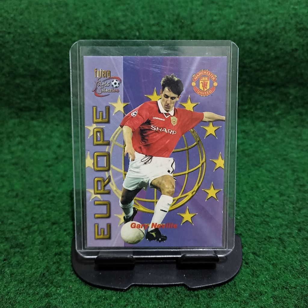 KARTU BOLA GARY NEVILLE MANCHESTER UNITED FUTERA FANS SELECTION 2000