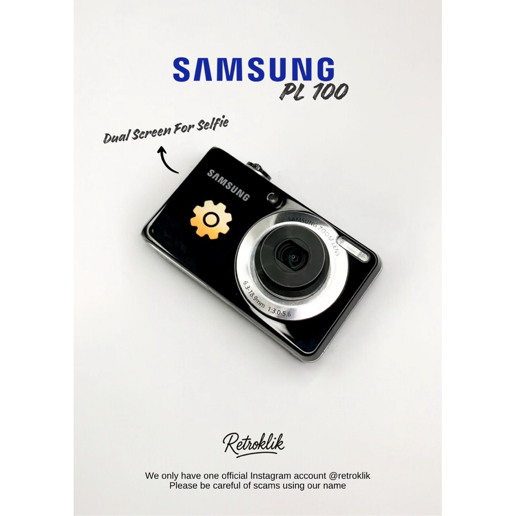 Kamera Digicam Samsung PL 100