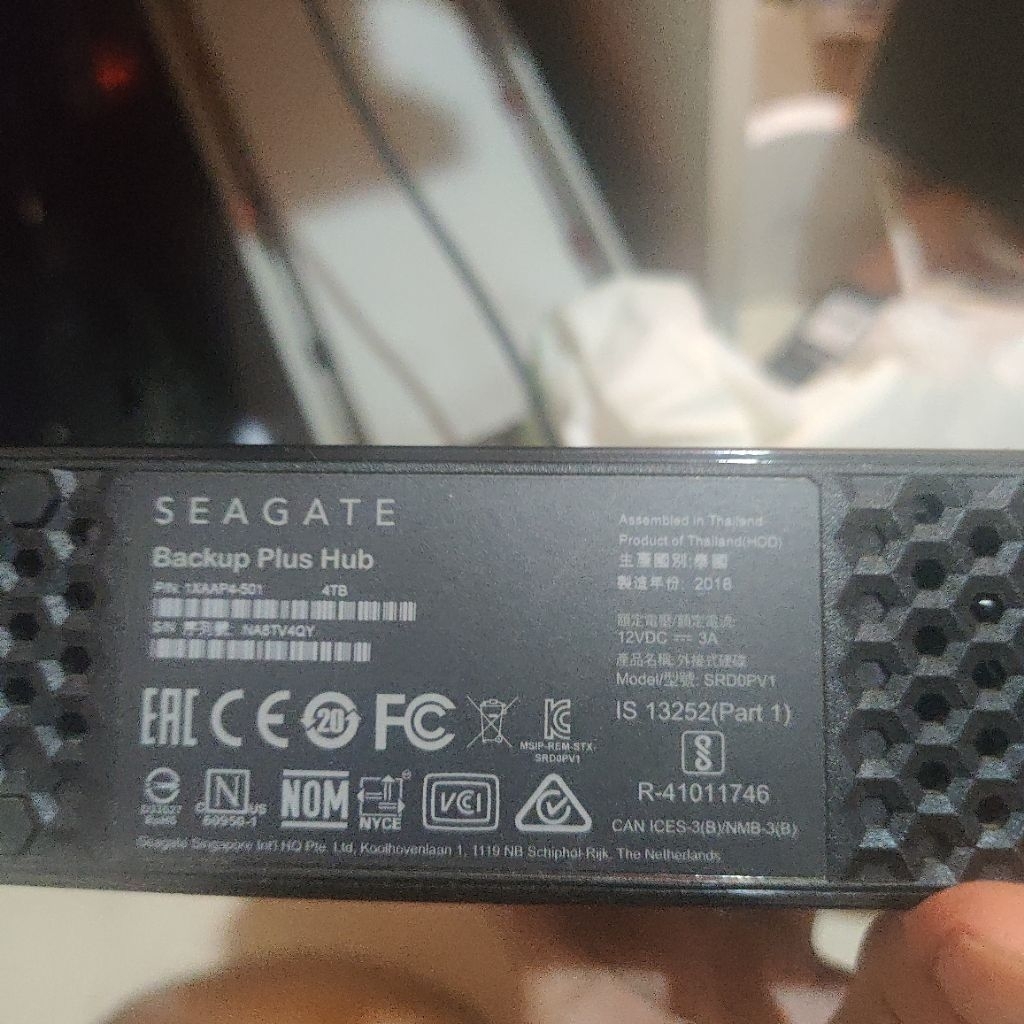Seagate 4TB HDD External