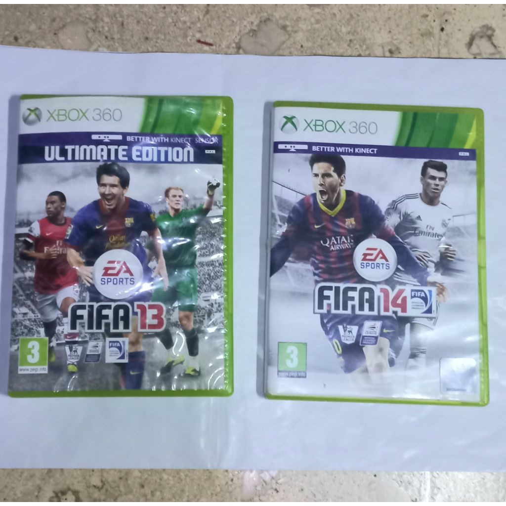 Fifa 13 & 14 Xbox 360 ( Original Disc )