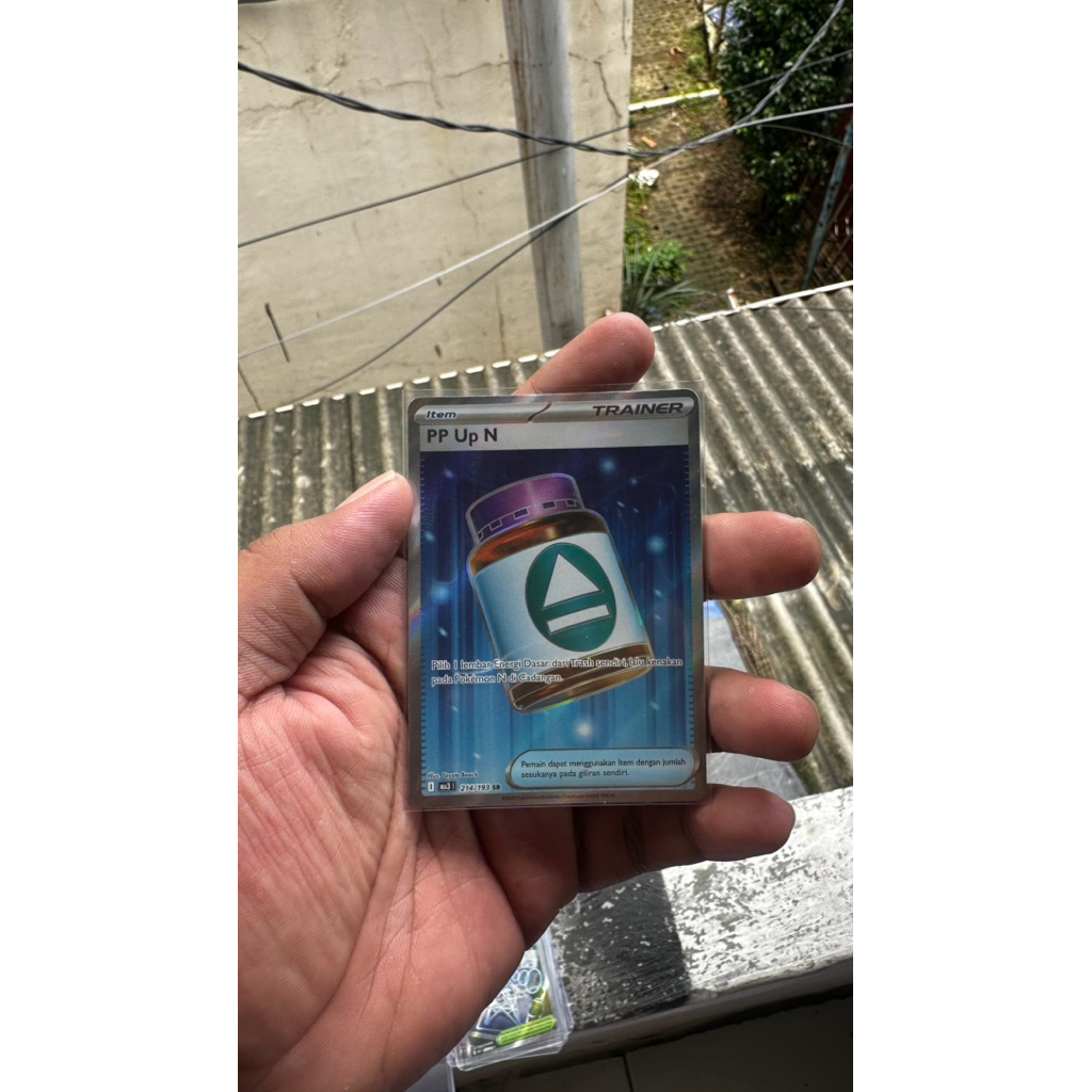 PP UP N 214/193 SR Indonesia pokemon card
