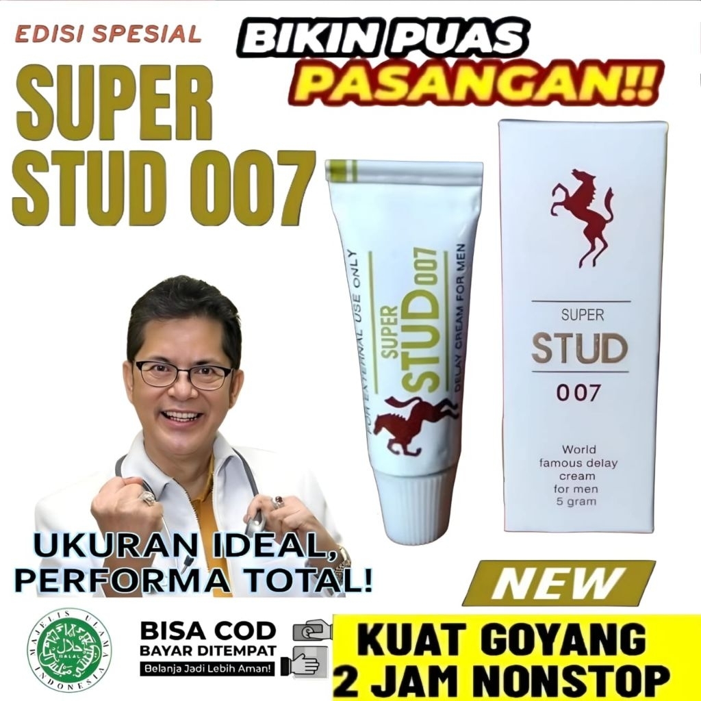stud 007 obat oles stamina pria tahan lama tanpa efek samping