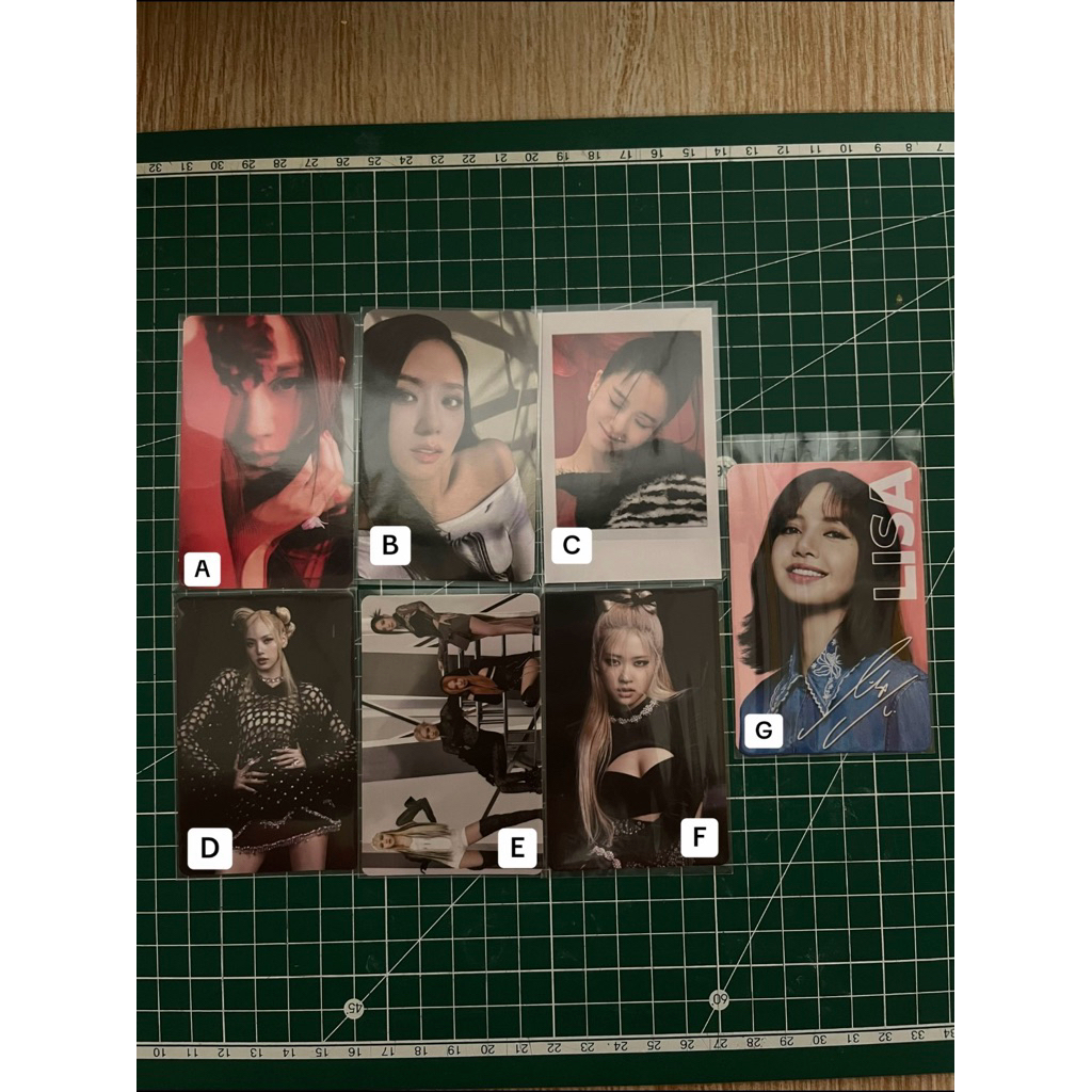 BLACKPINK OFFICIAL PHOTOCARD