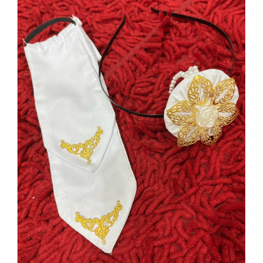 (preloved) bando ikat karet rambut daenggi hanbok korea perempuan anak dewasa