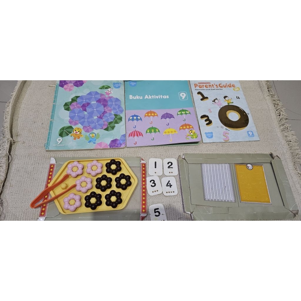 [PRELOVED] [RARE/LIMITED] [HOP] Mainan Edukasi Shimajiro Kodomo Challenge - Original Benesse Japan