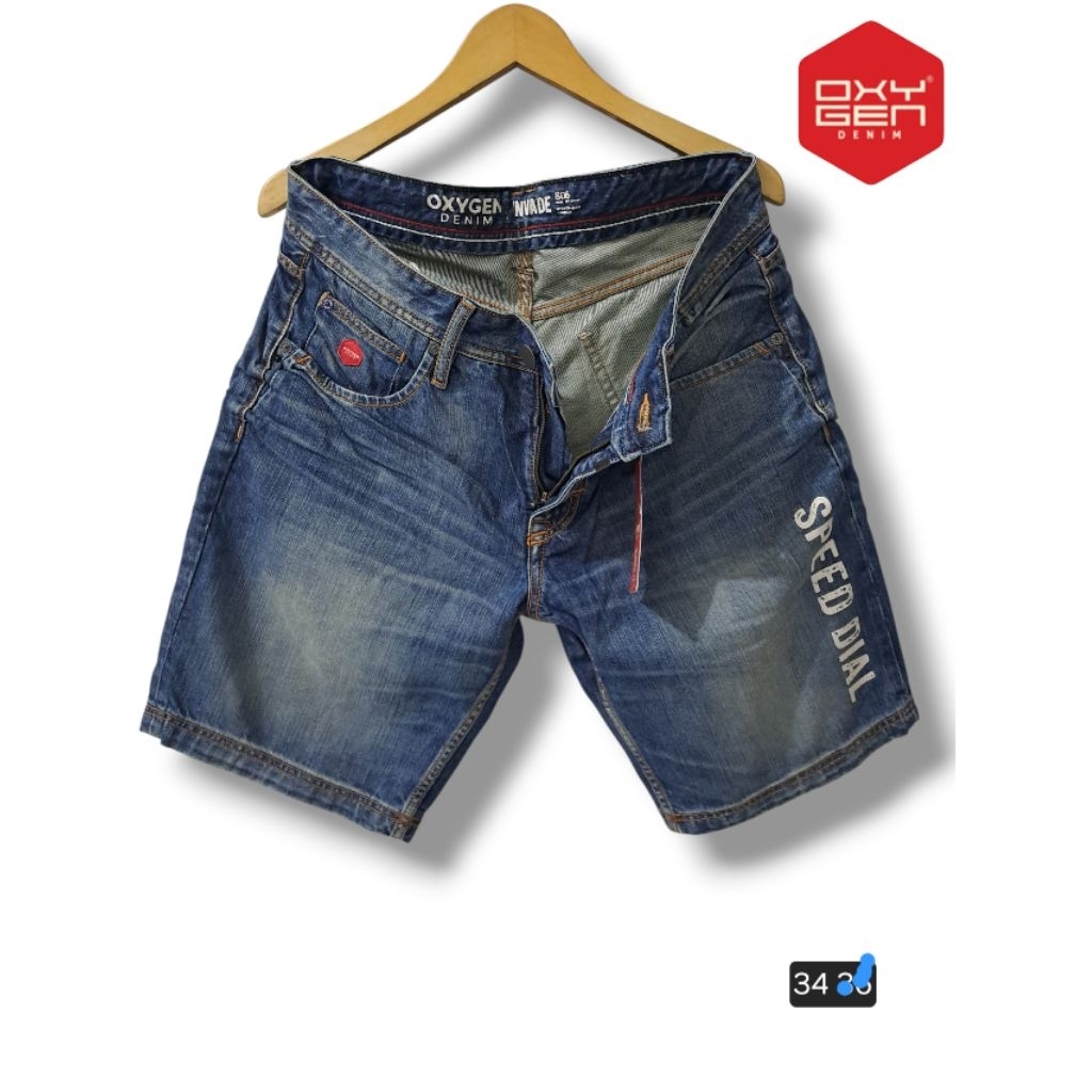 Celana Oxygen Pendek Jeans Original 34