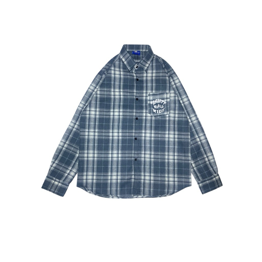 Kubik Society Flanel Veterano - Veterano Blue Worldwide
