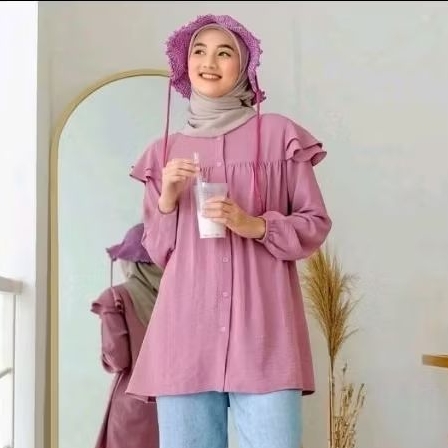 ZAHIRA BLOUSE CRINKLE