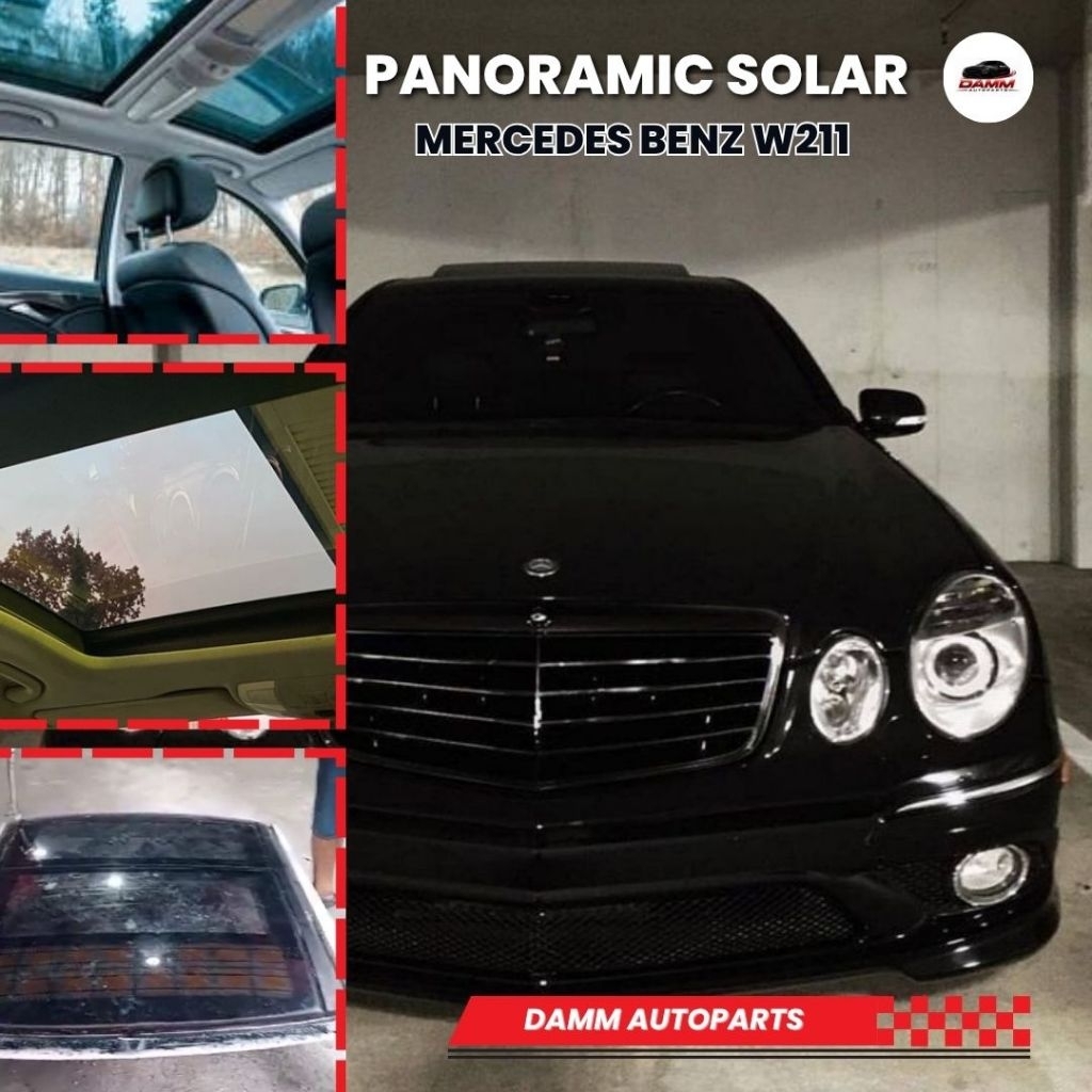 Panoramic Solar Mercedes Benz W211