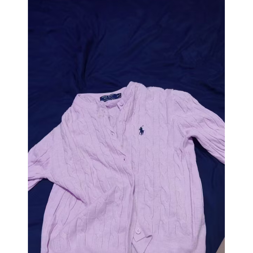 cardigan polo original lilac