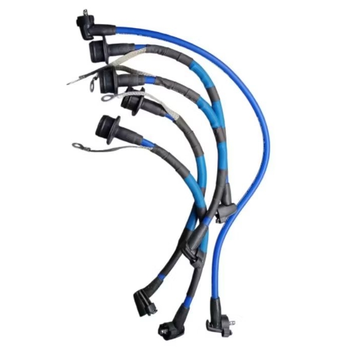 Kabel Busi Racing Blue Thunder + Grounding Mobil Toyota Kijang EFI 1.800 CC Car Modifikasi Mobil Kab