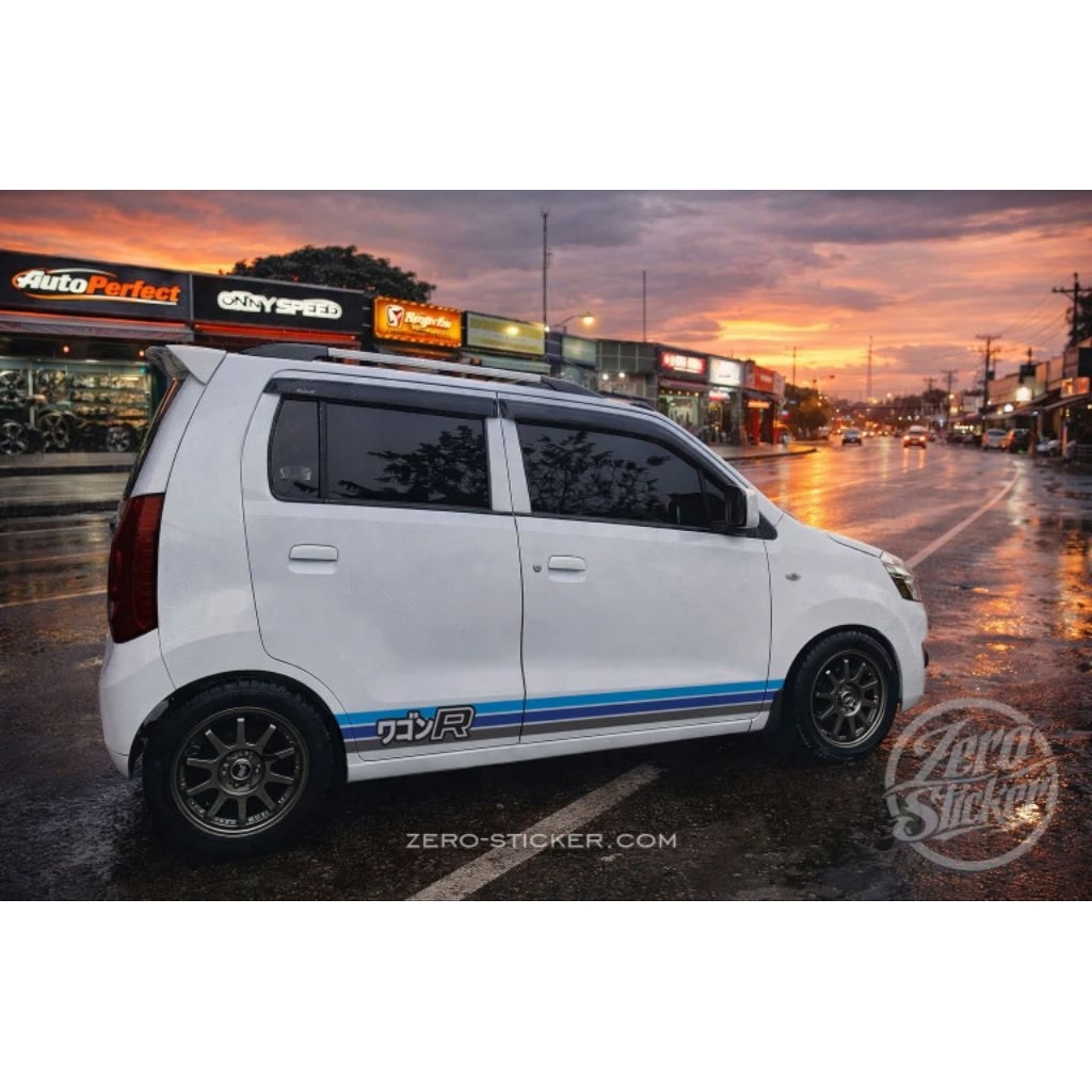 sticker mobil karimun kotak 3 warna