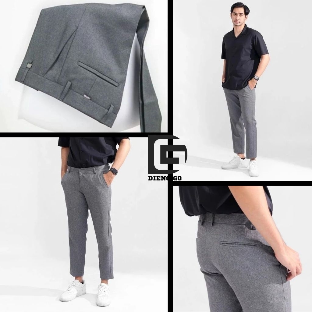 CELANA FORMAL PREMIUM PRIA SLIM FIT | FORMAL PANTS SLIM FIT | CELANA KANTOR PRIA