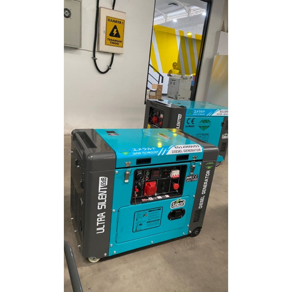 Genset Emerald 10kva 8000watt 3 phase
