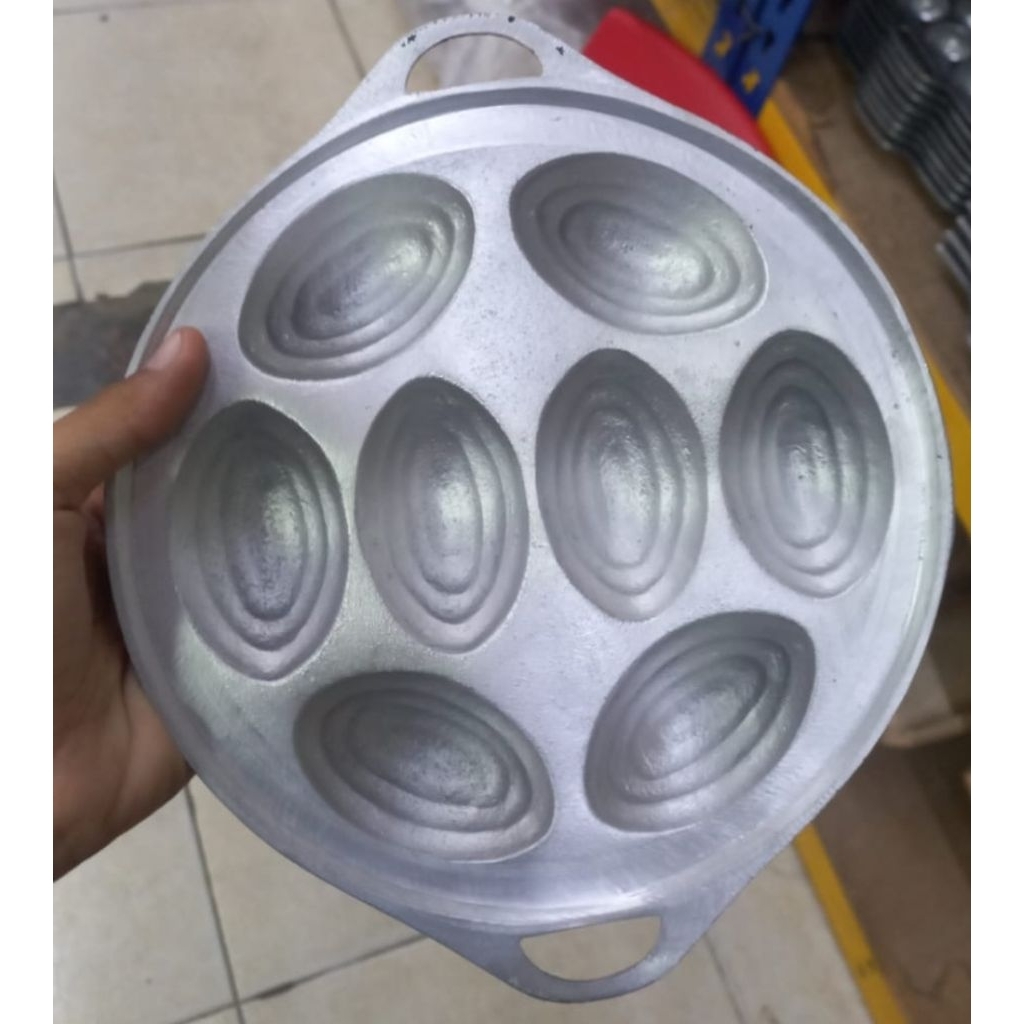 Cetakan Kue Cubit Bolu Kerang 8 LUBANG/Cetakan Kue Cubit
