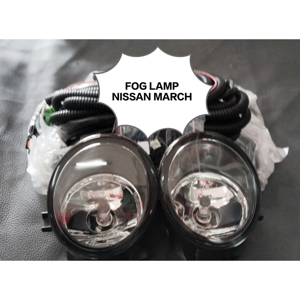 FOG LAMP NISSAN MARCH.