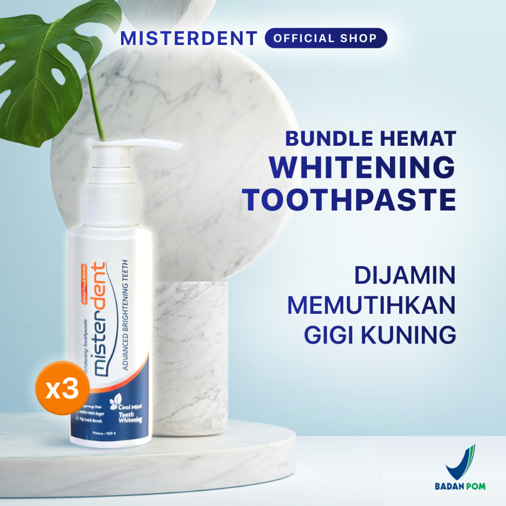 MISTERDENT Paket Hemat 3 Pcs