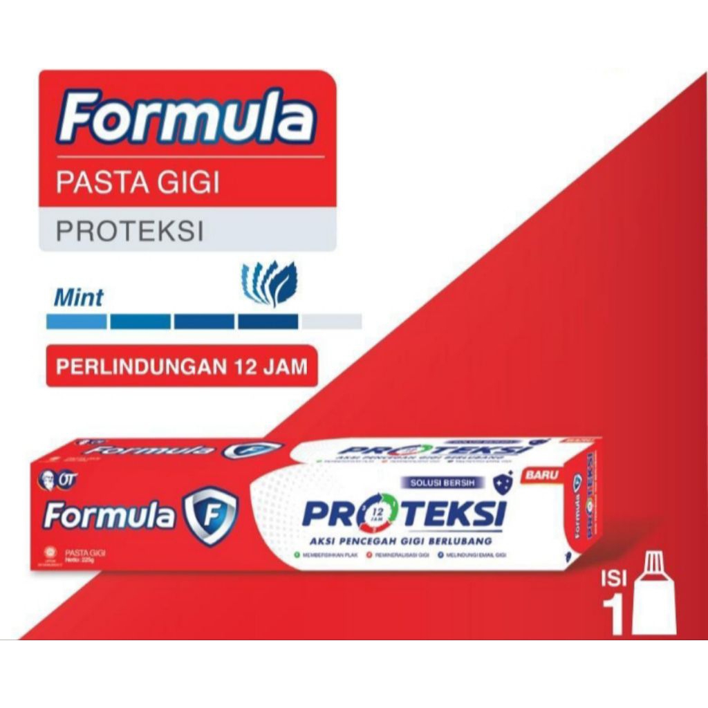 Formula Proteksi Aksi Pencegah Gigi Berlubang Pasta Gigi 225g