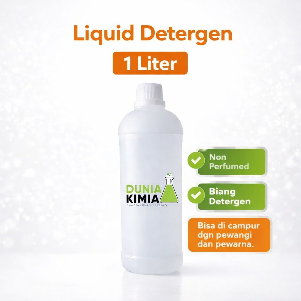 Liquid Detergen  - Sabun Cuci Laundry Cair - Sabun Deterjen Cair -  Sabun Cuci Baju - Biang Detergen