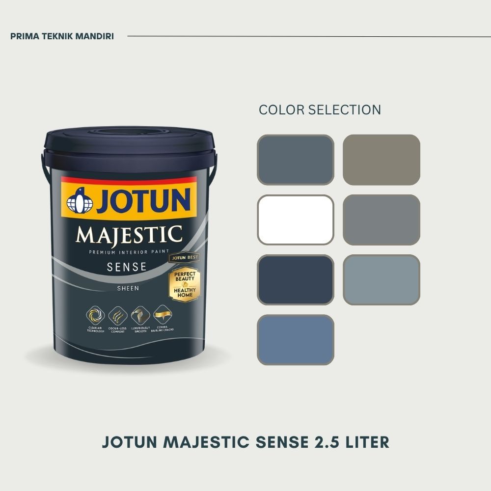 JOTUN MAJESTIC SENSE SHEEN CAT INTERIOR PREMIUM 2.5 LITER