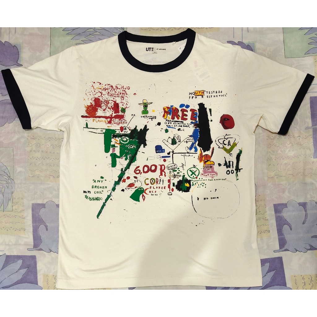 Kaos Uniqlo - Jean-Michel Basquiat - To be titled