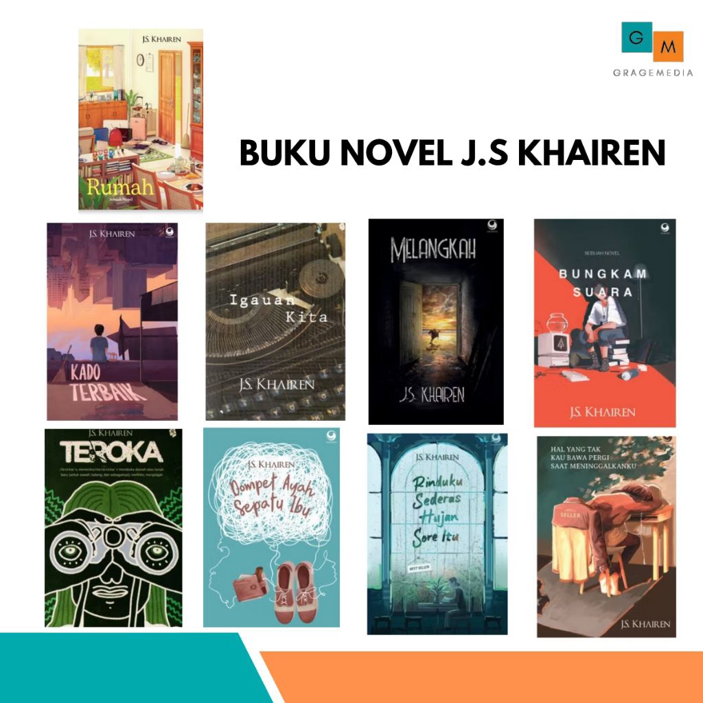 Buku J.S Khairen - Rumah Kado Terbaik Dompet Ayah Sepatu Ibu Teroka Rinduku Sederas Hujan Sore Itu B