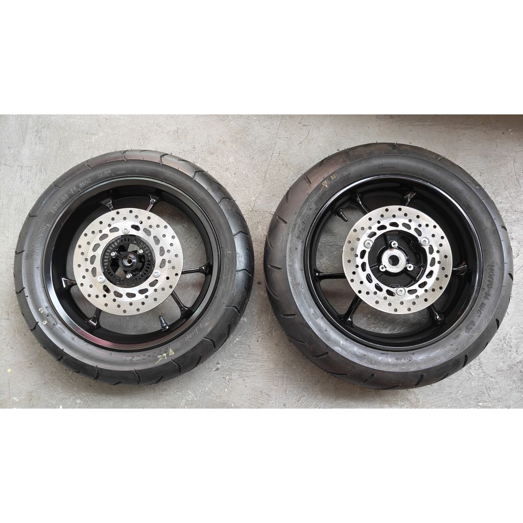 Velg Depan Belakang Aerox Alpha Aerox Turbo 2025 - 2026