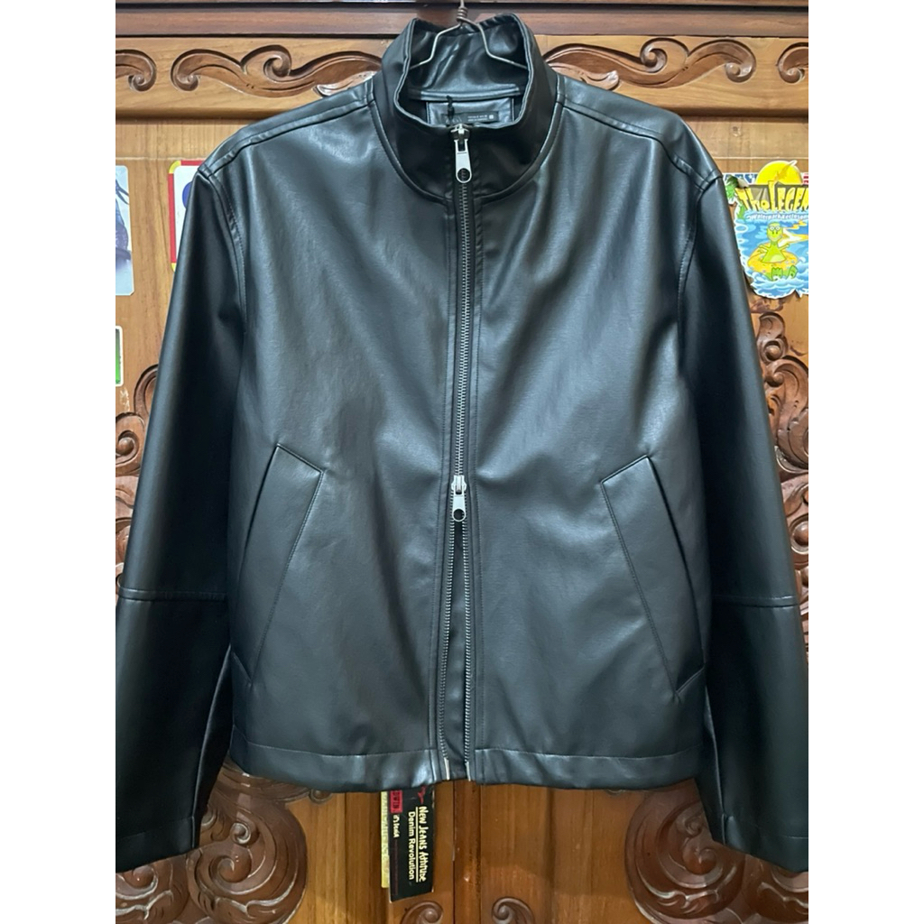 ZARA leather jacket