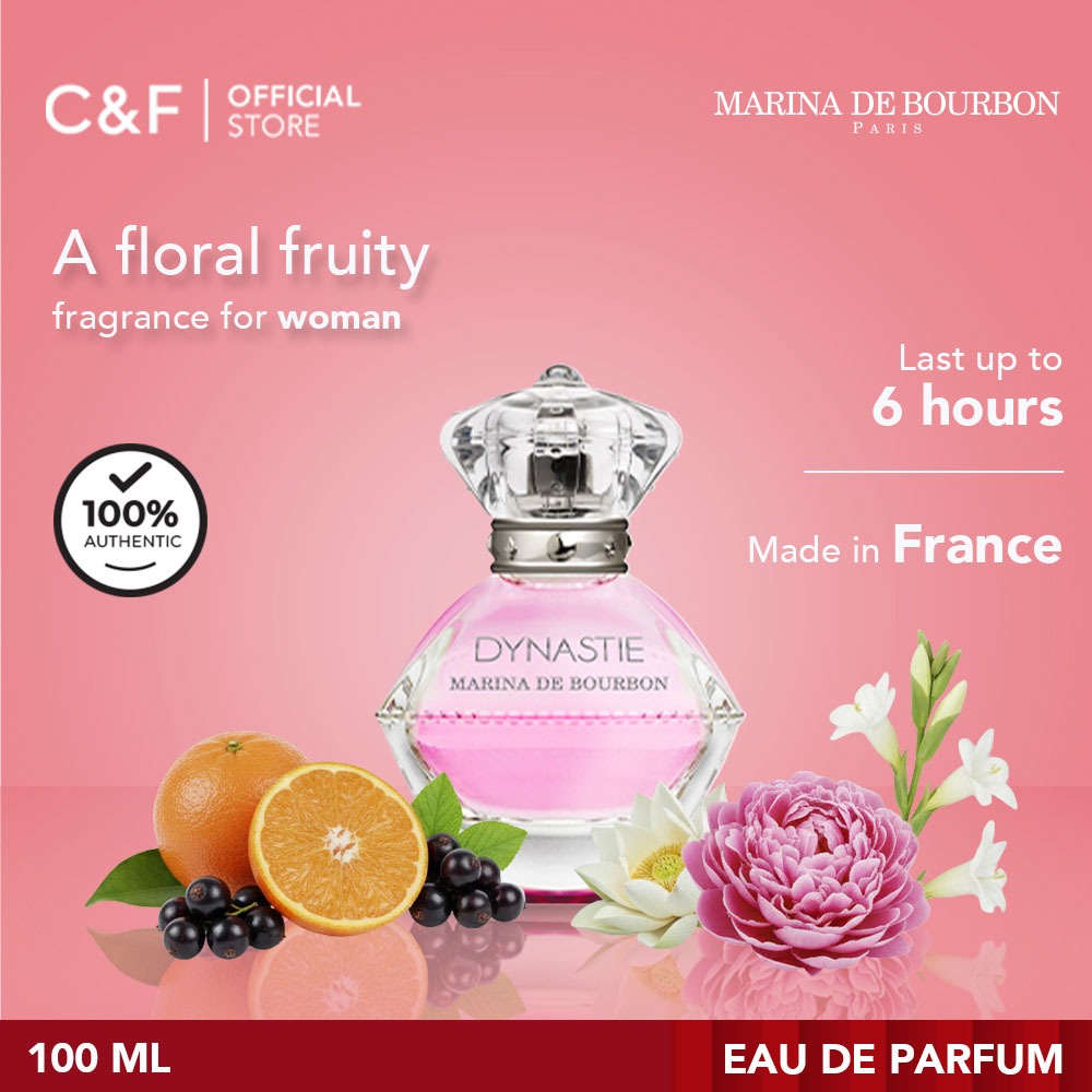 Marina De Bourbon - Dynastie Mademoiselle Women EDP 100 ml - Parfum Wanita