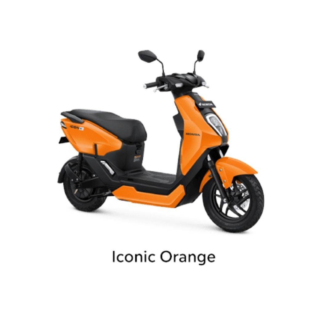 Honda motor listrik Icon -E (iconic orange) 2026 - cicilan Spaylater, Spinjam, FIF, Wom finance, Meg