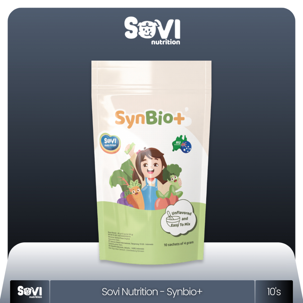 Probiotic + Prebiotic - Synbio+ Untuk Pencernaan Anak Dengan Probiotik