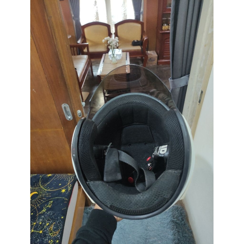 Helm scott/scoot ram 4 copy arai copy tsr, helm copy arai motif russel white