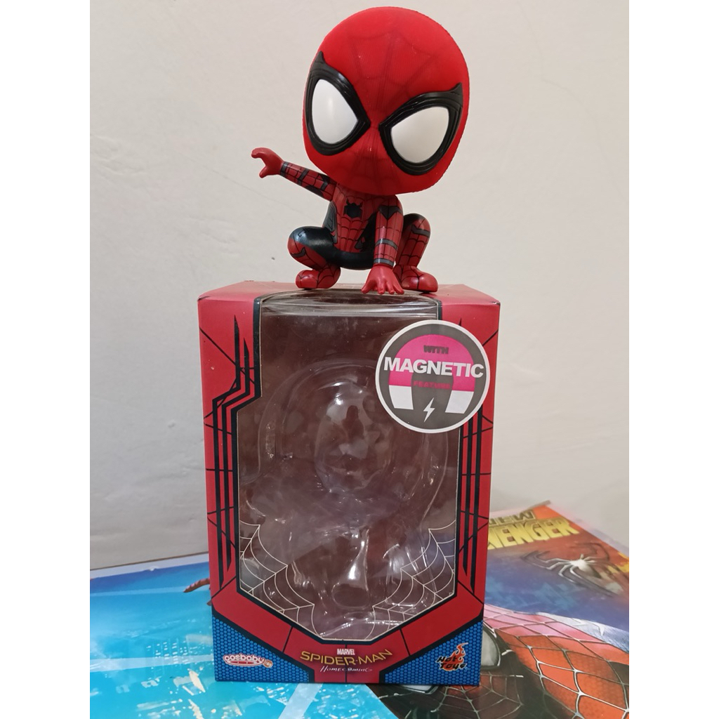 Preloved Figure Hot Toys Spiderman Homecoming Magnetic BIB ORIGINAL | no minus (baca deskripsi)