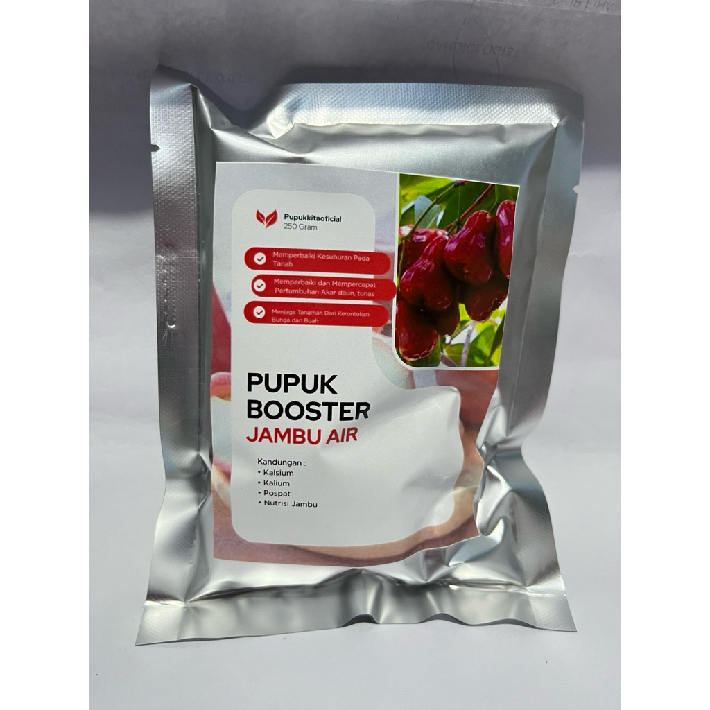 Pupuk Organik Booster Jambu Air 250gram pelebat,pemanis,pembesar buah