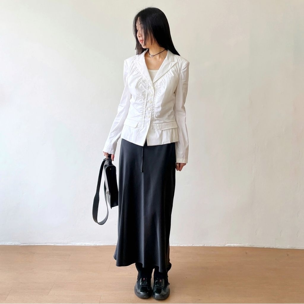 Prada Wrinkle Blazer Jacket
