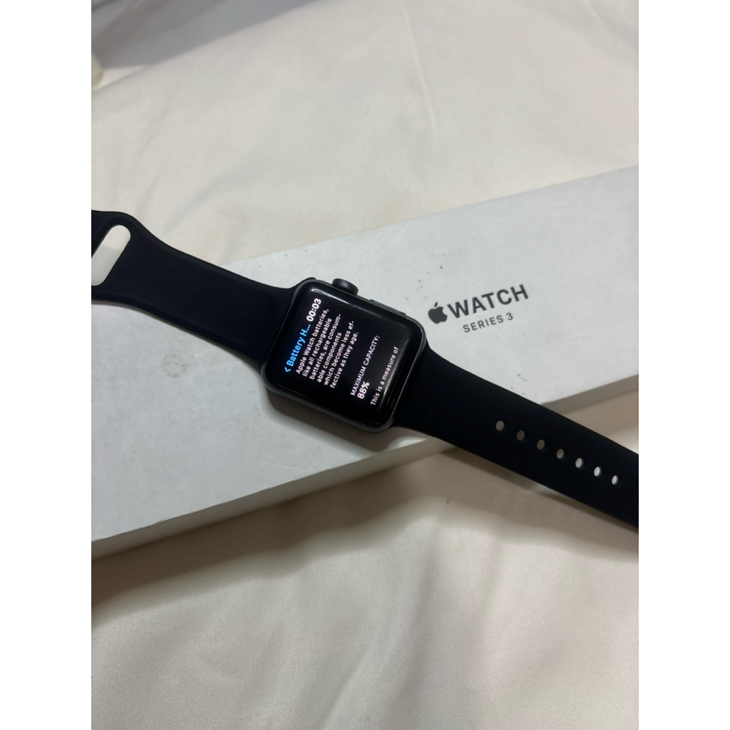APPLE WATCH SERIES 3 38 MM EX IBOX FULLSET SECOND