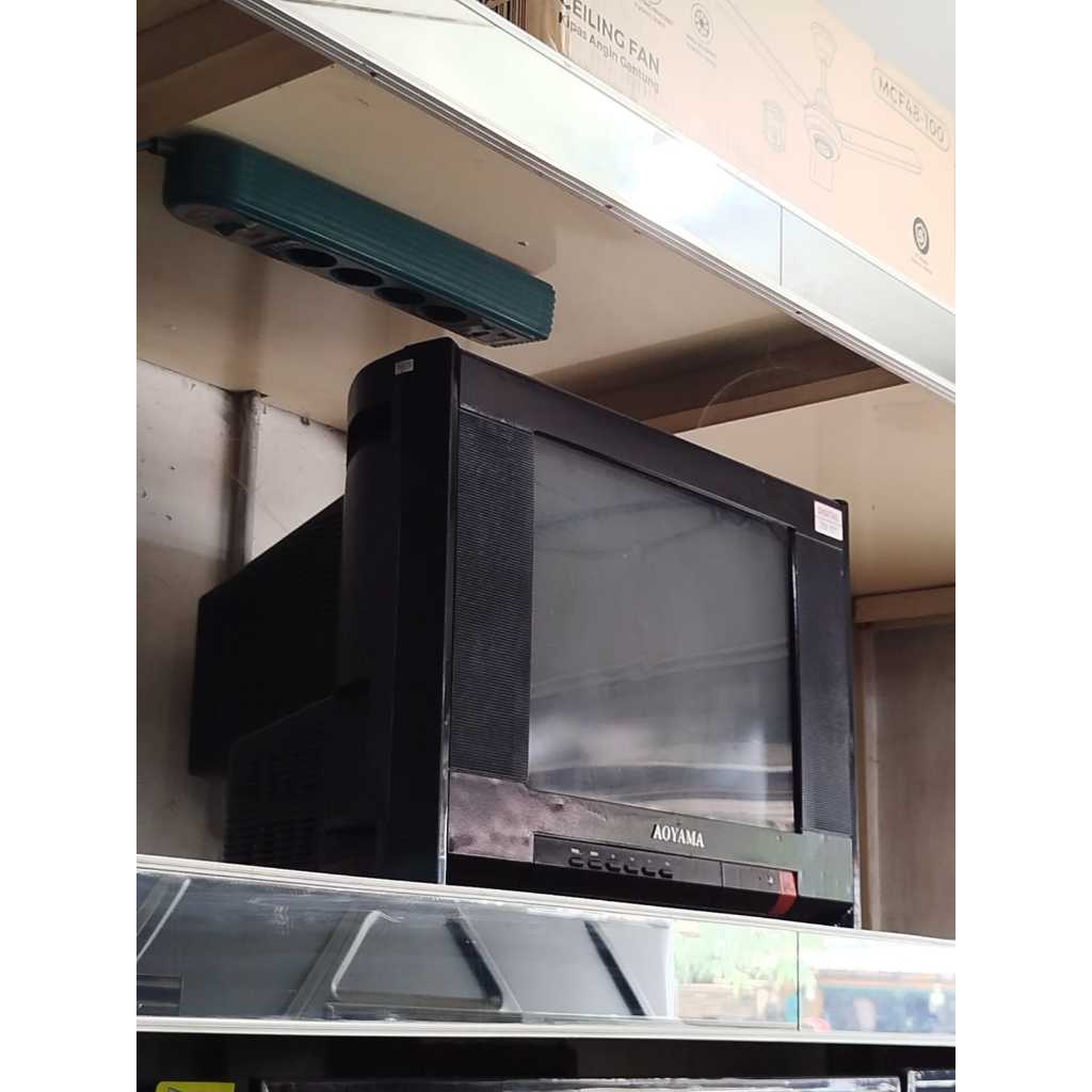 TV TABUNG AOYAMA 17INCH | TV TABUNG AOYAMA 17 INCH CRT TV - TELEVISI MURAH - SEMI FLAT - GARANSI RES