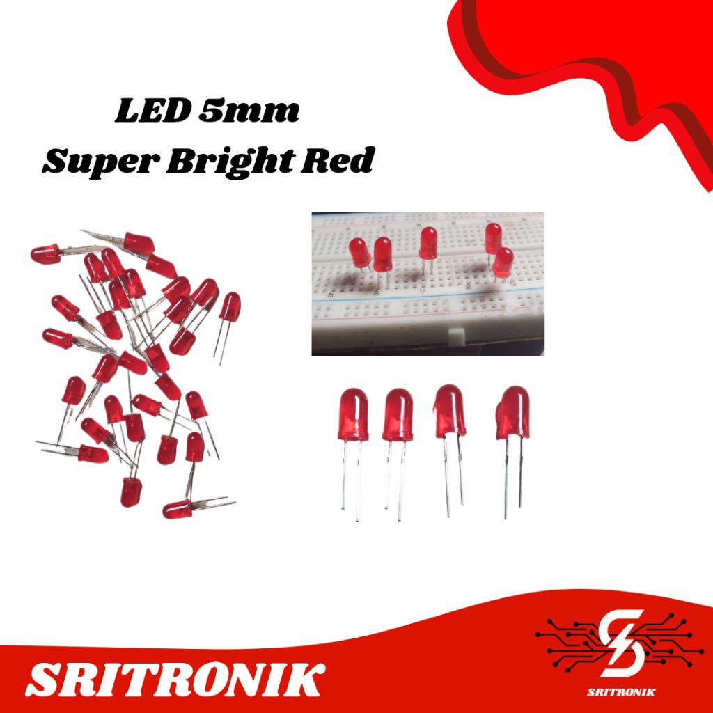 LED 5mm Super Bright Merah