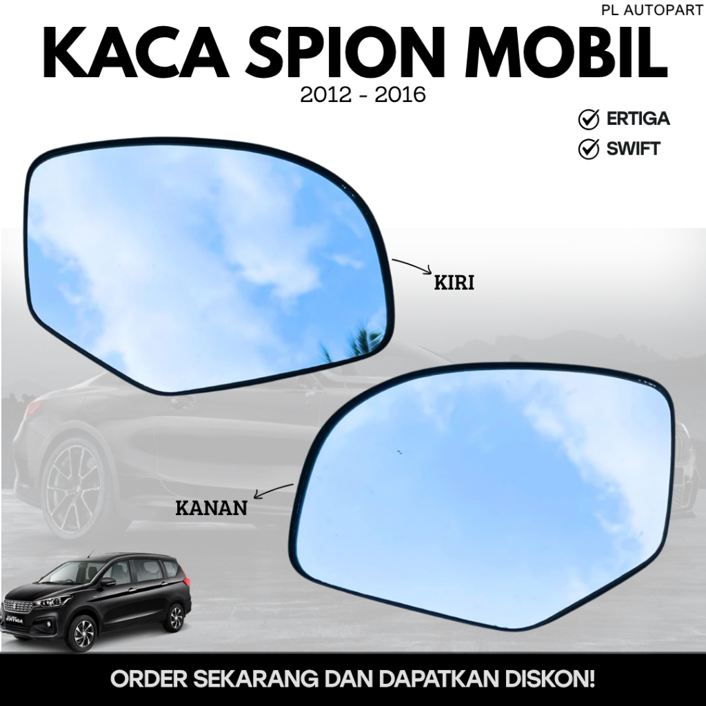 KACA SPION MOBIL ERTIGA SWIFT 2012 - 2016
