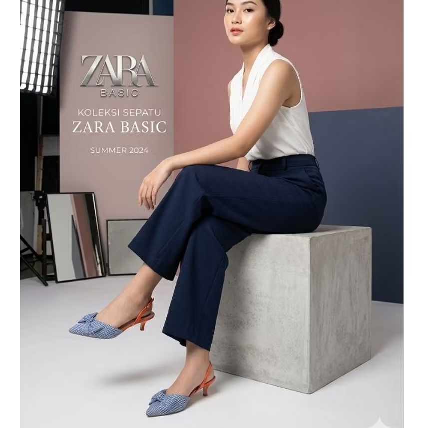 sepatu high heels Zara preloved