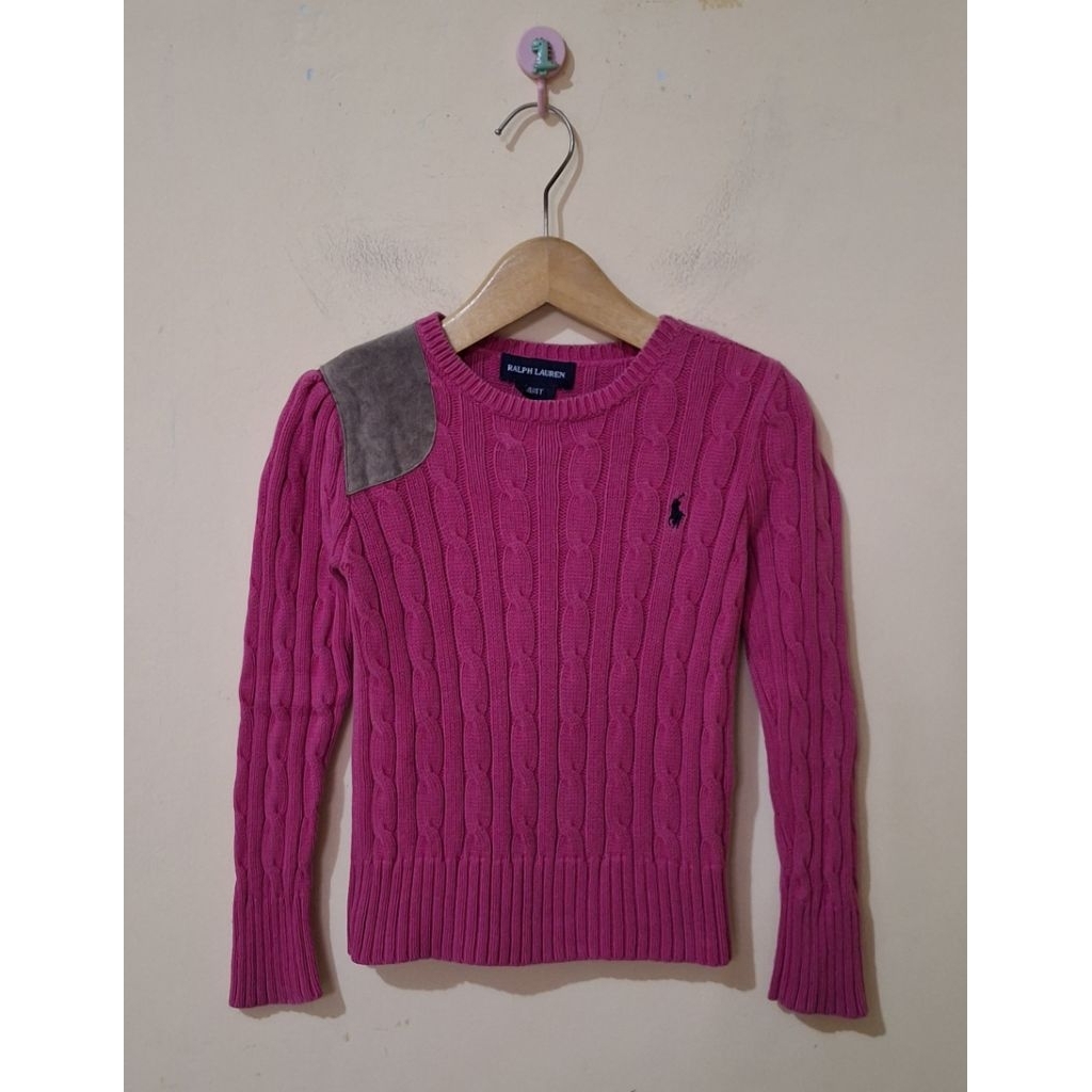 Sweater Rajut Kepang Polo Ralph Lauren