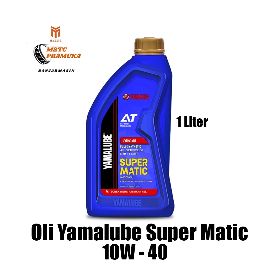 Oli Yamalube Super Matic 1 Liter 10W - 40