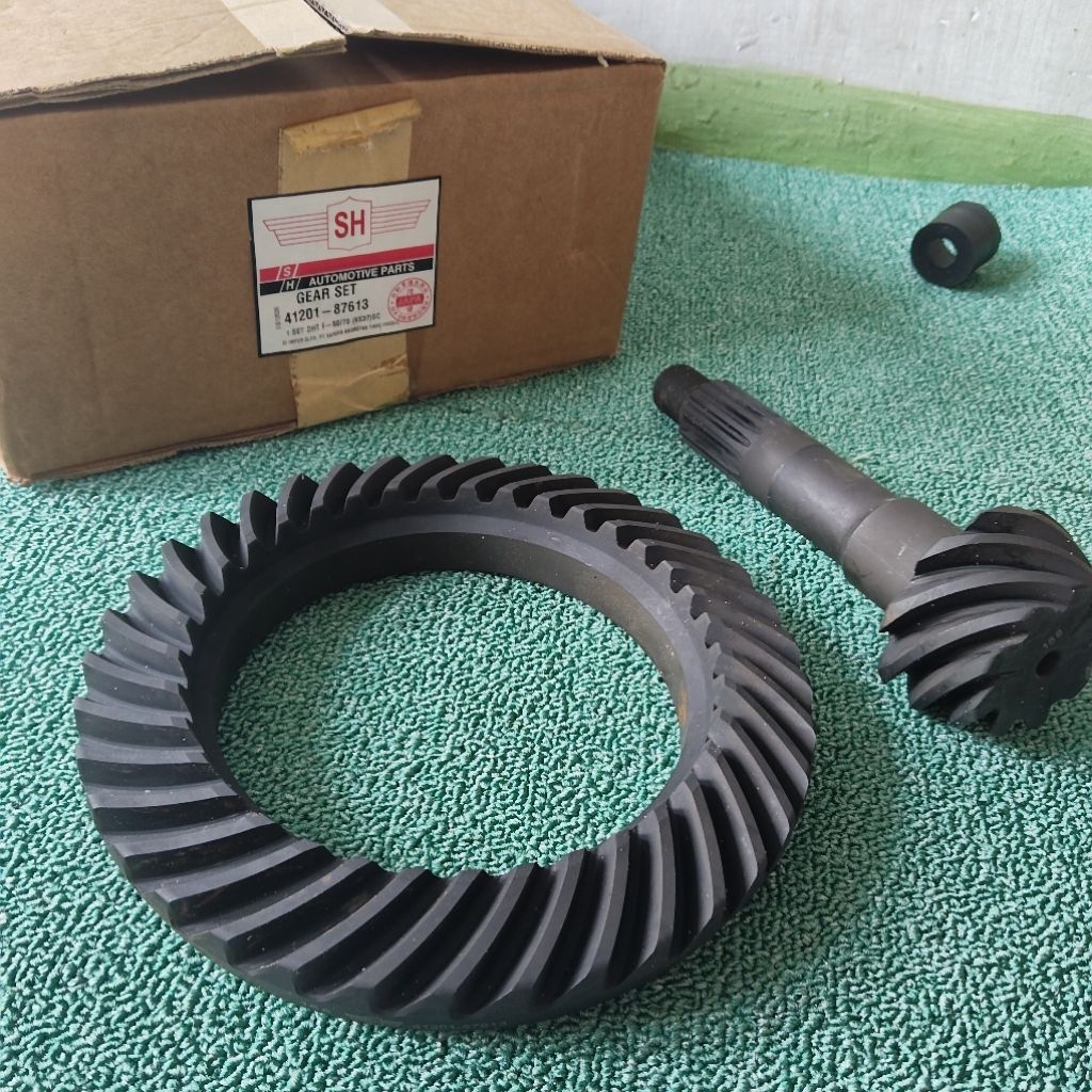 GIGI GARDAN GIGI NANAS FINAL DRIVE HILINE 9X39 41201-87613  MOBIL DAIHATSU TAFT GT F50 F70 BADAK OLD