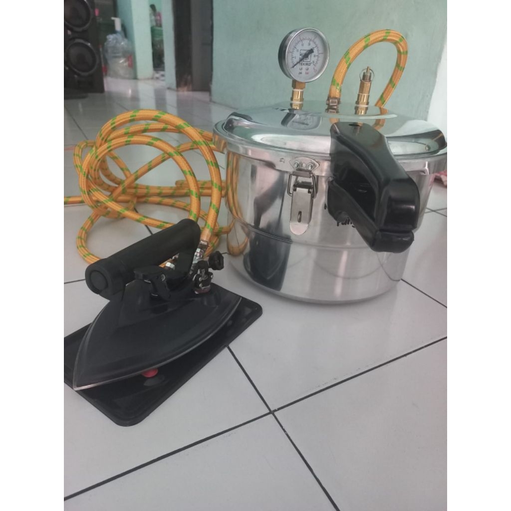 Setrika Uap Boiler Presto 10 liter